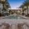 pool dusk